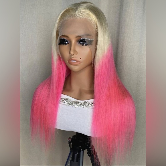 13*4 Lace Front 150% Density Long Straight Human Hair Wig 18’ - Picture 1 of 4
